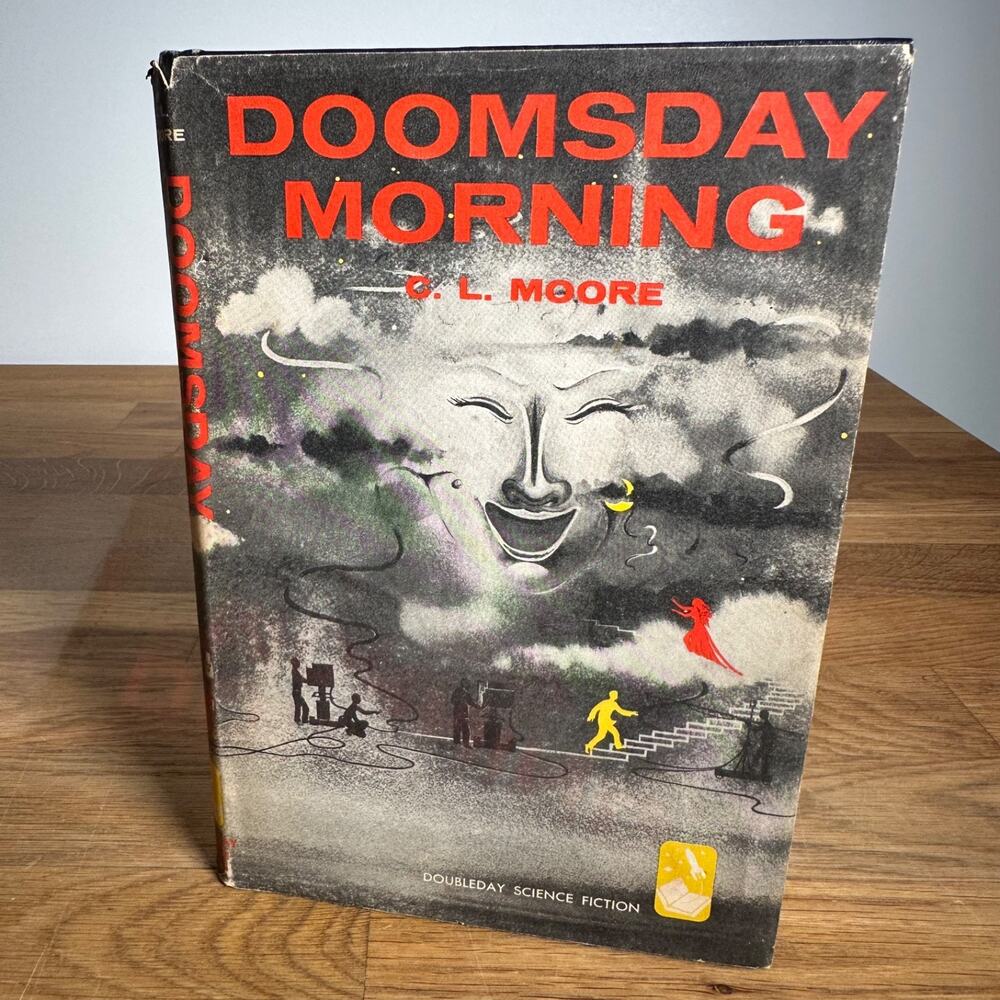 Doomsday Morning C.L. Moore 1957 Doubleday Science Fiction Book Club HC DJ